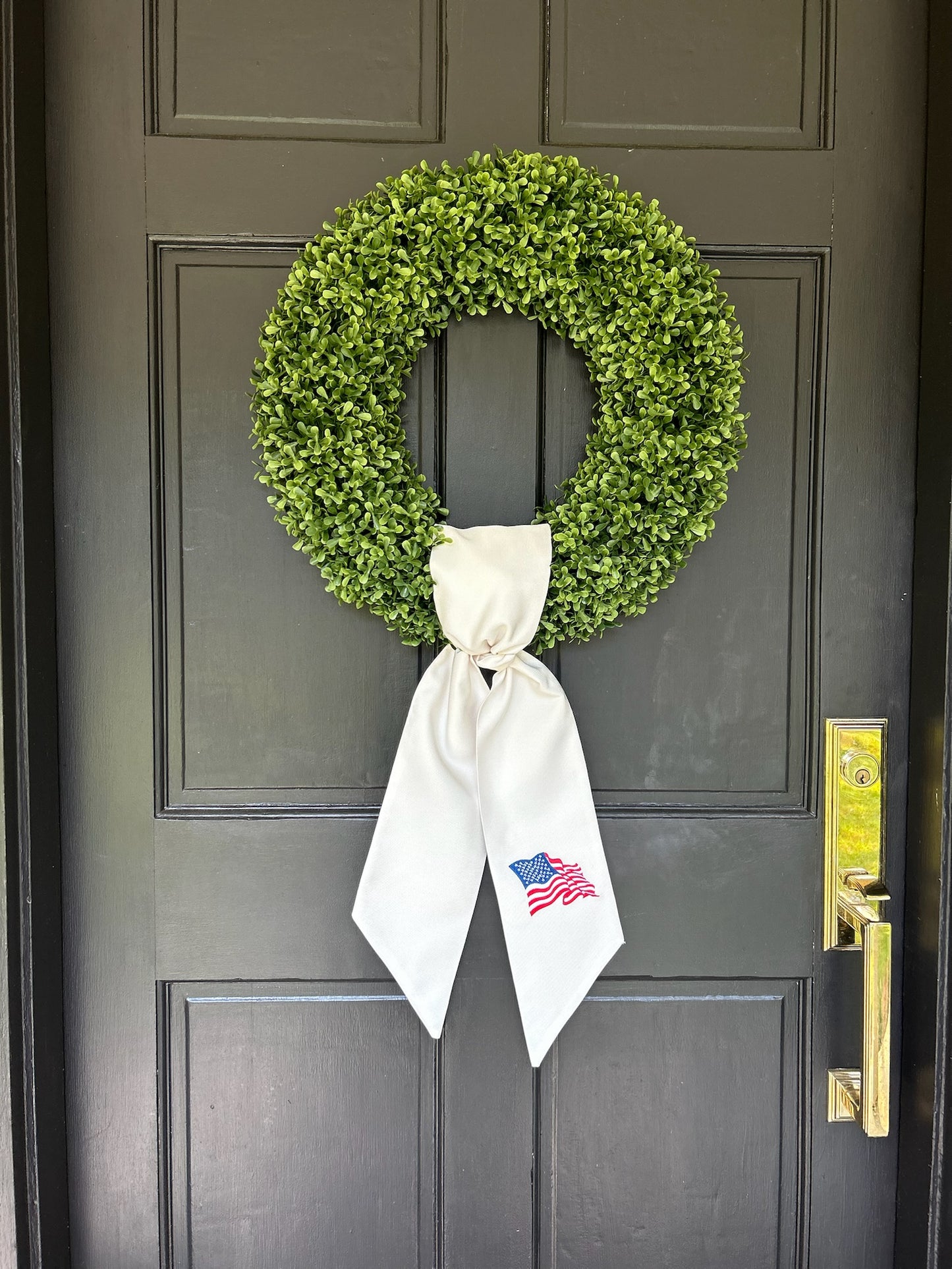 Flag Wreath Sash