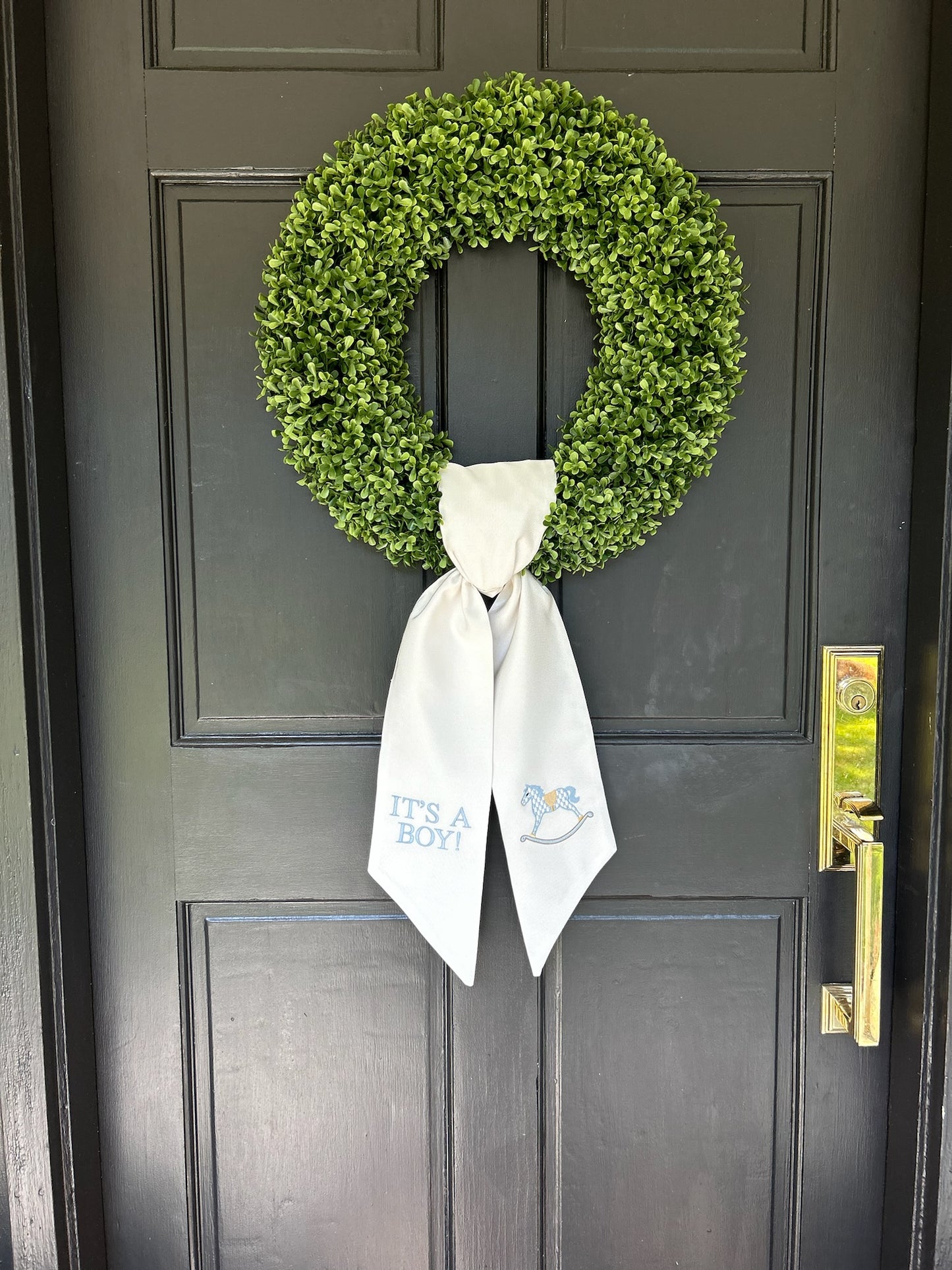 It's a Boy! Wreath Sash