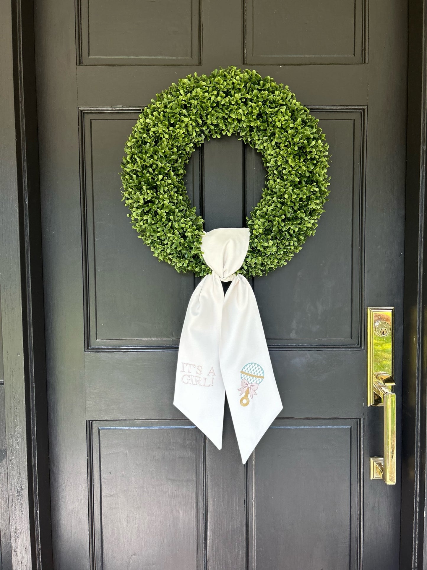 It's a Girl! Wreath Sash