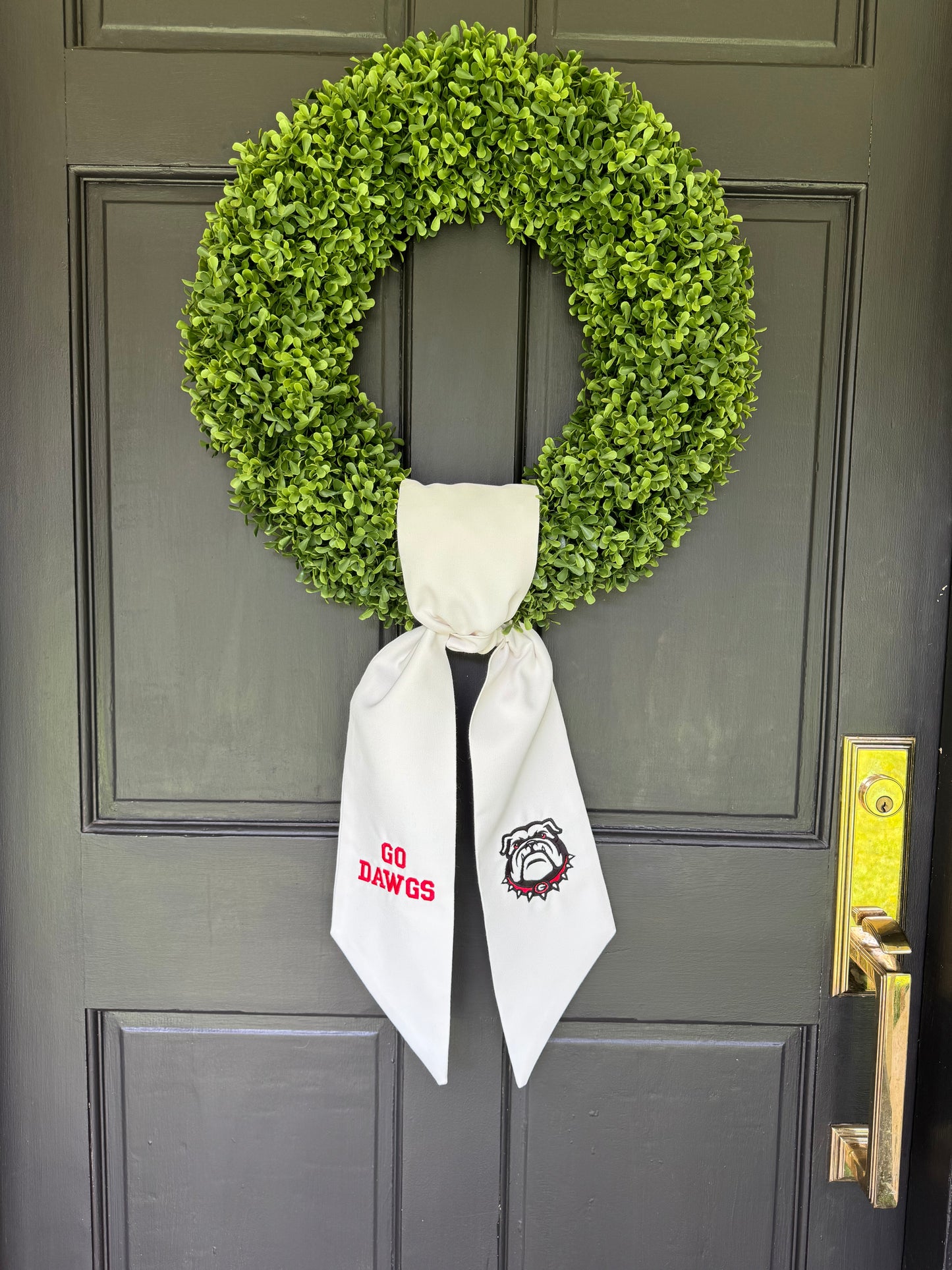 Georgia Wreath Sash