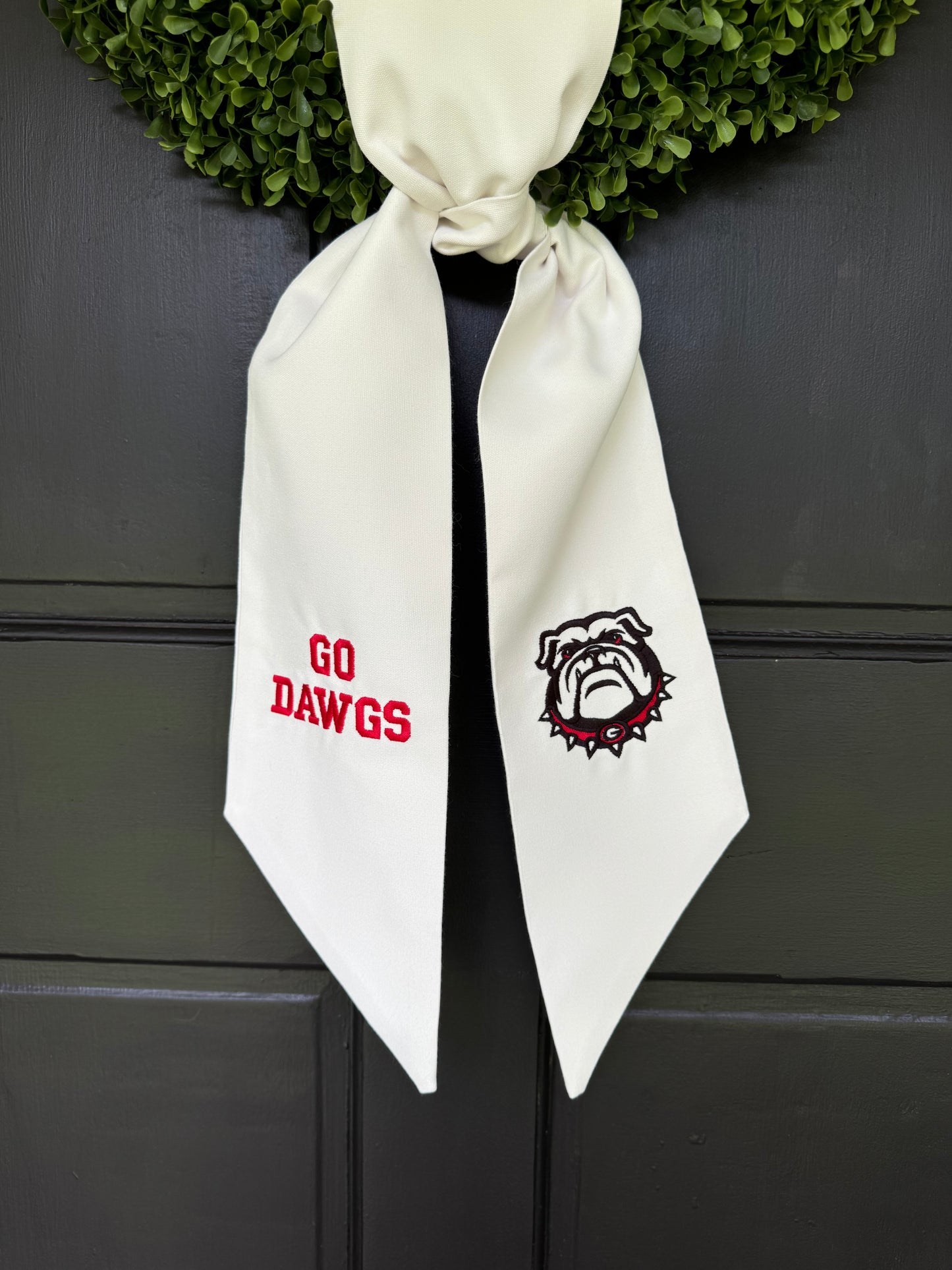 Georgia Wreath Sash