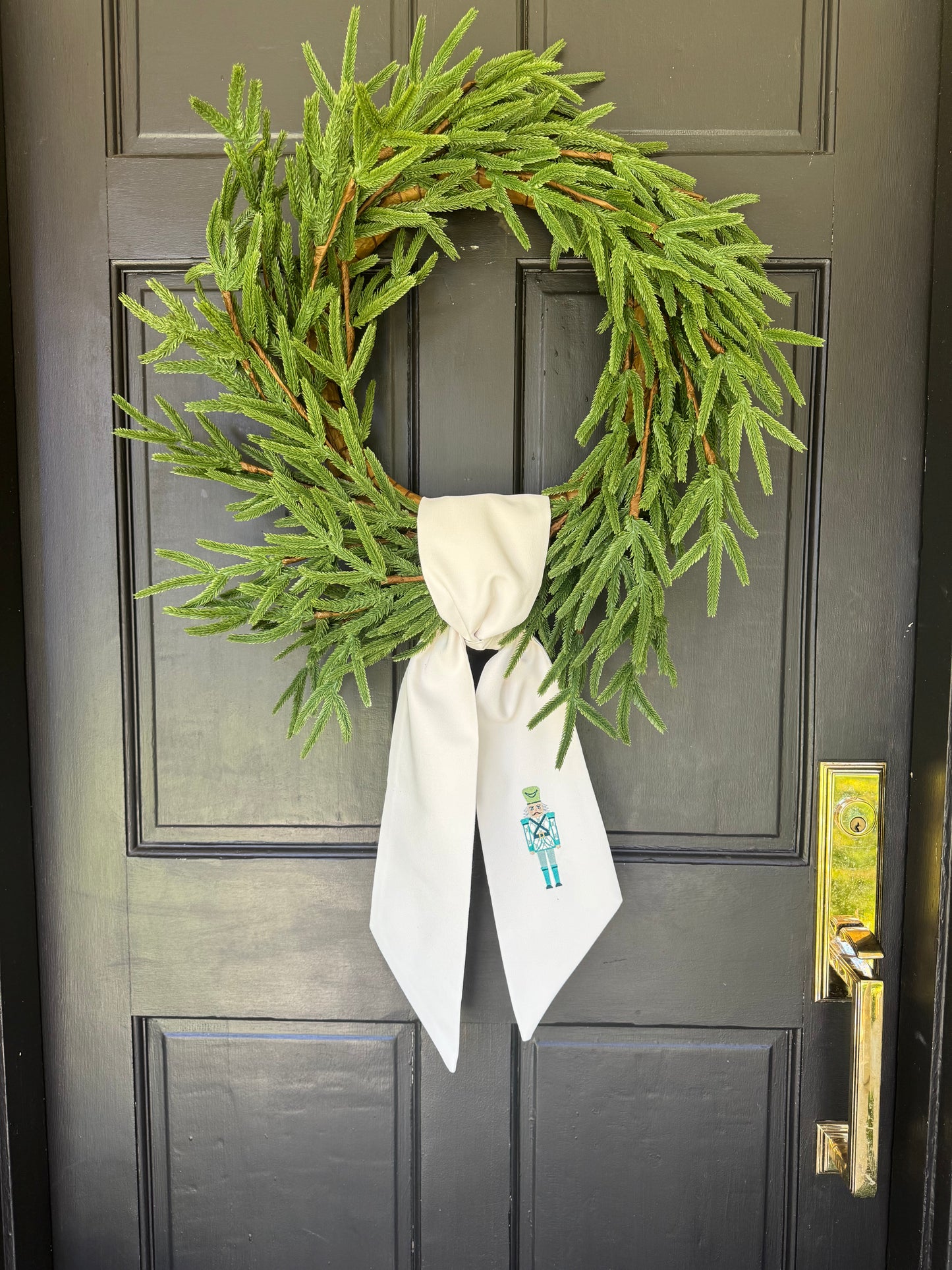 Nutcracker Wreath Sash