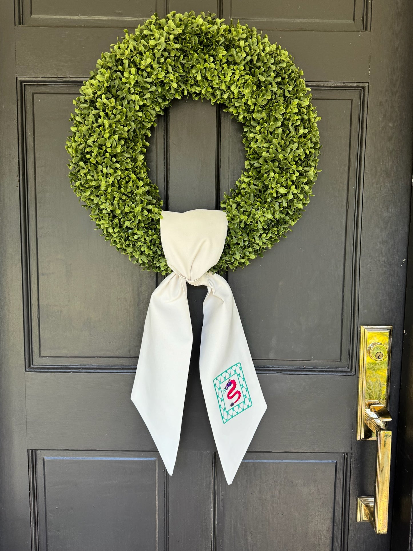 Mahjong Wreath Sash