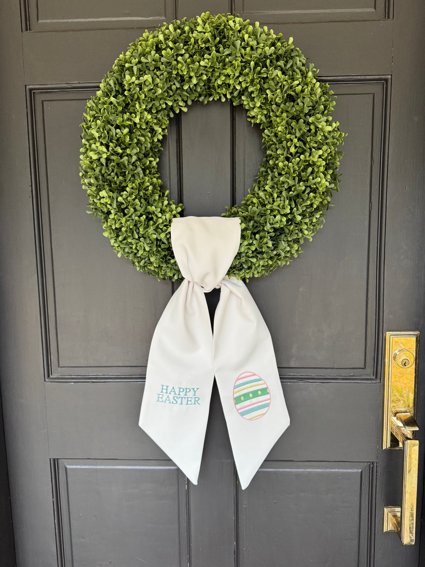 Happy Easter Wreath Sash