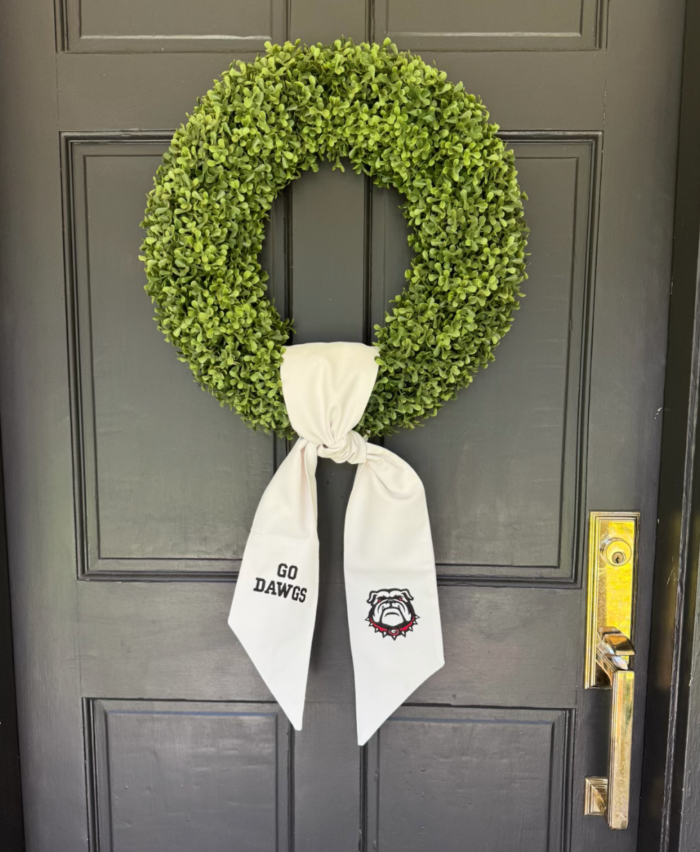 Georgia Wreath Sash