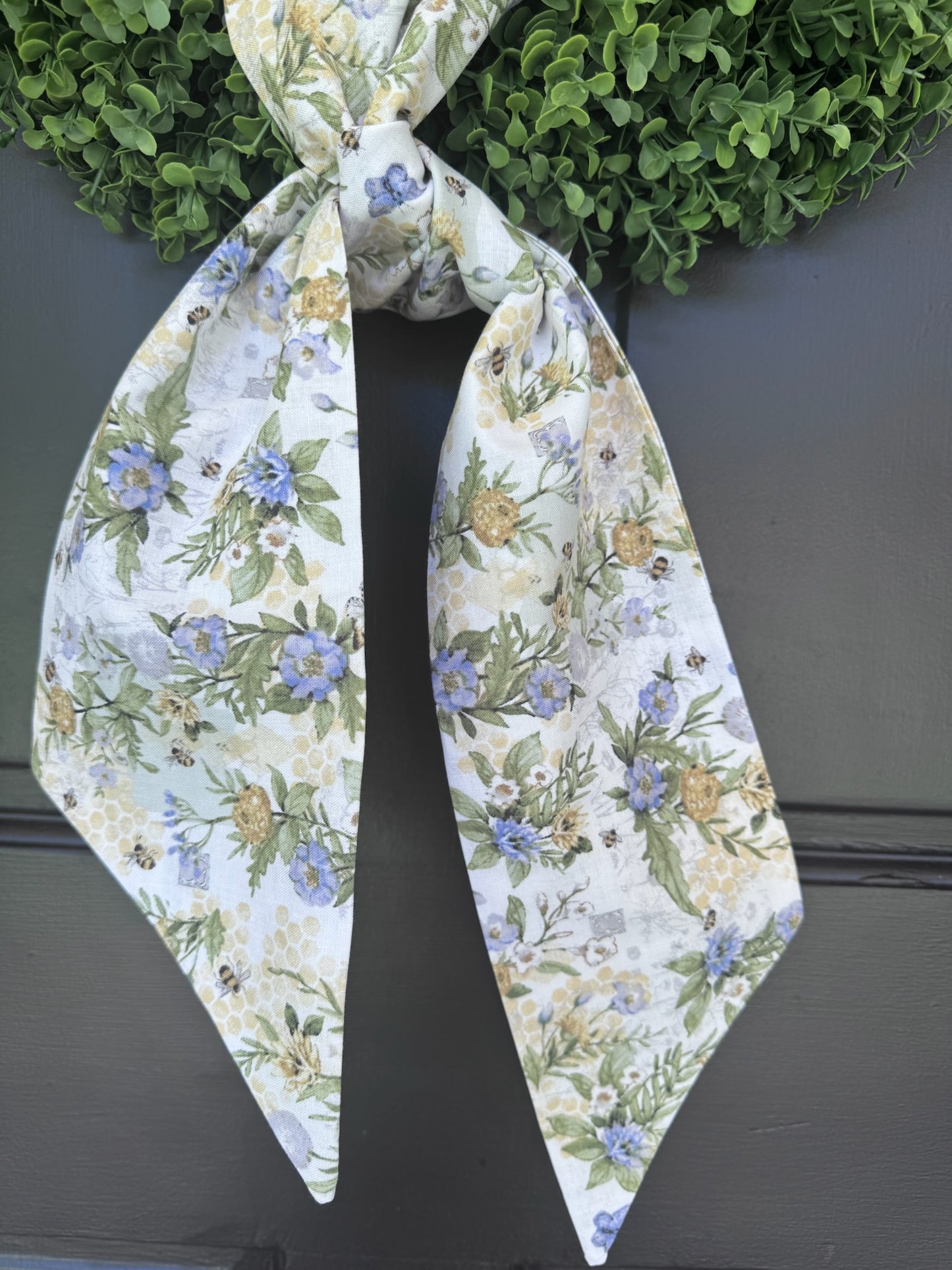 Floral Accessory Wreath Sash