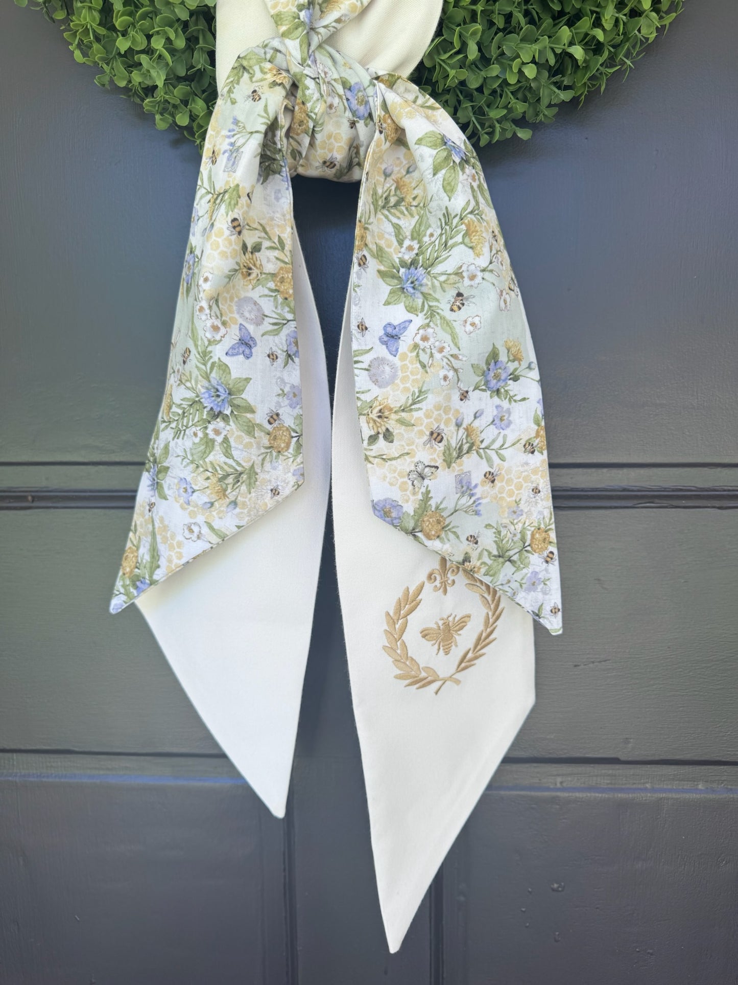 Floral Accessory Wreath Sash