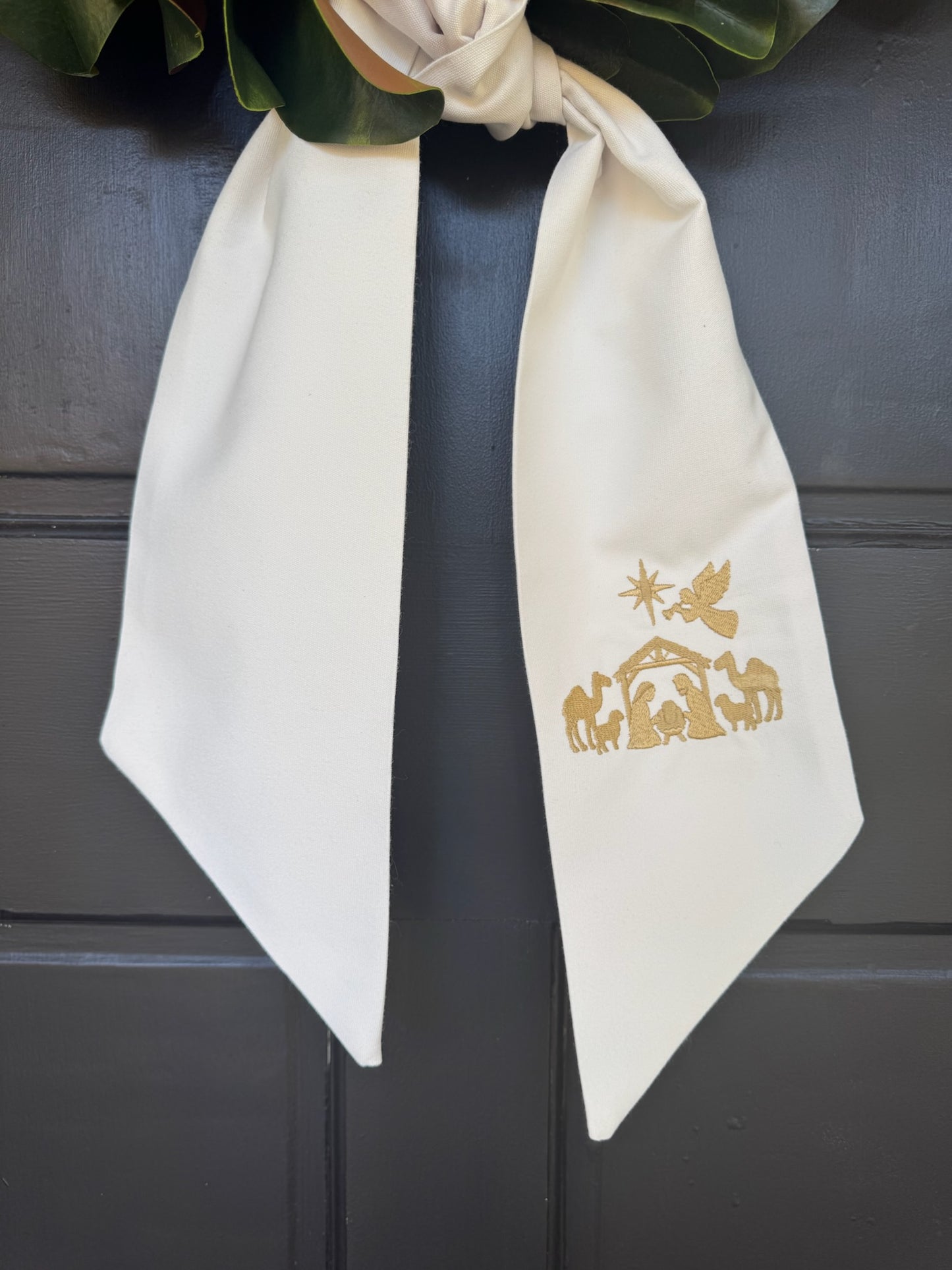 Nativity Wreath Sash