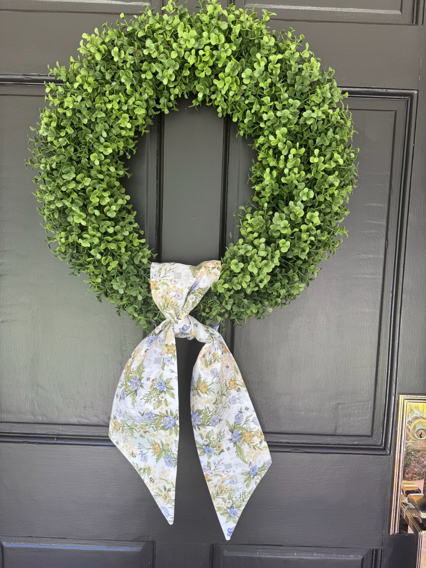 Floral Accessory Wreath Sash