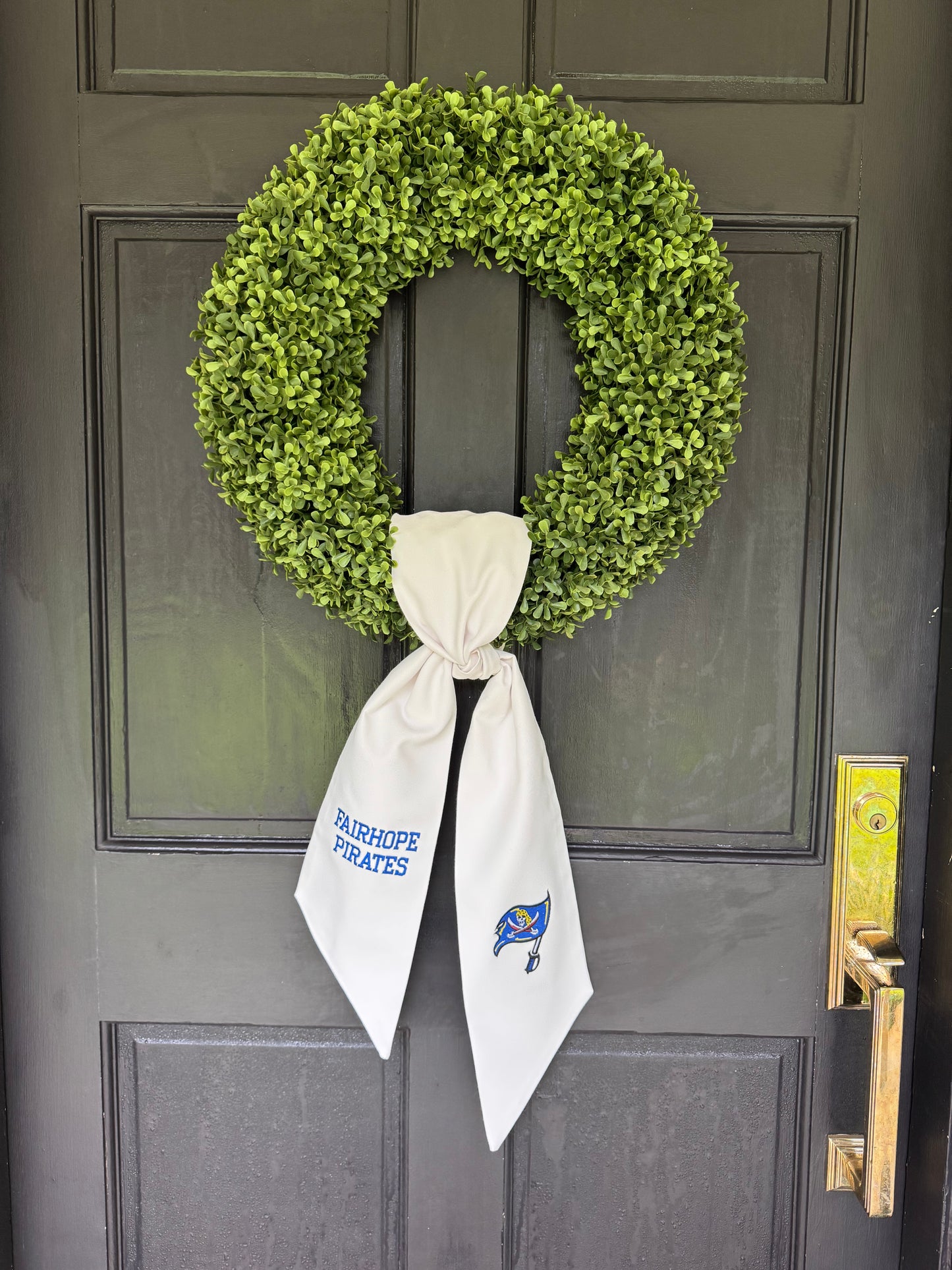 Fairhope Pirate Wreath Sash
