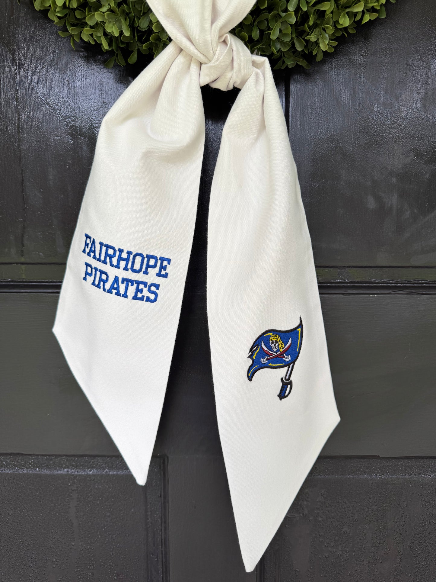 Fairhope Pirate Wreath Sash