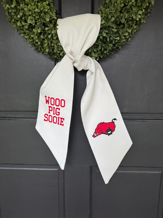 Arkansas Wreath Sash