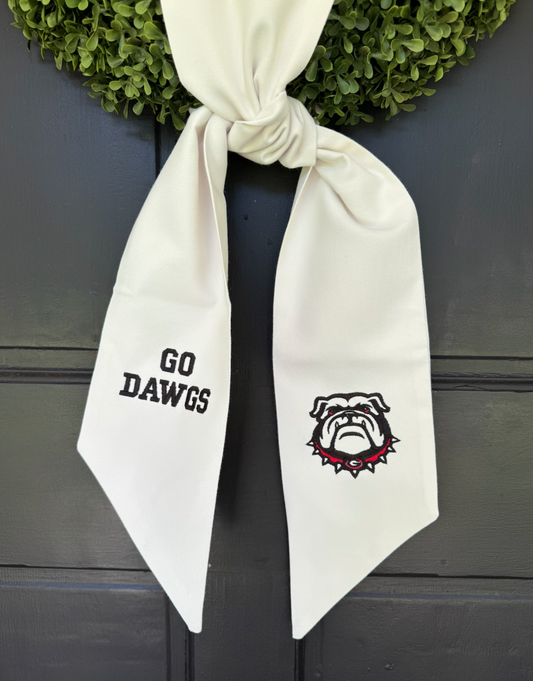 Georgia Wreath Sash